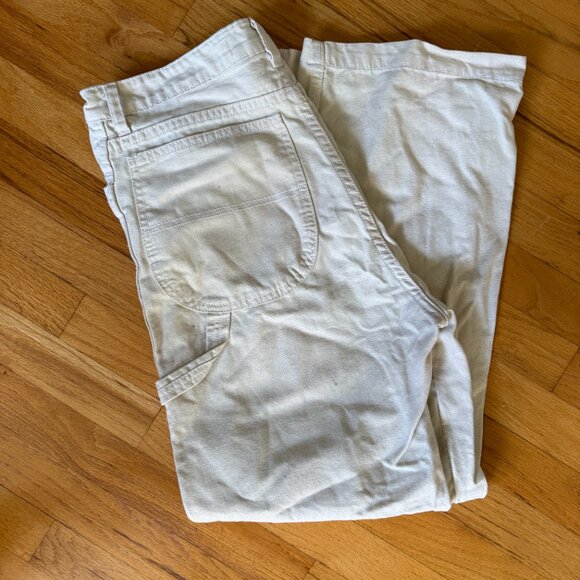 Lykke Wullf Painter Jeans - White - Size 8 - Picture 2 of 9